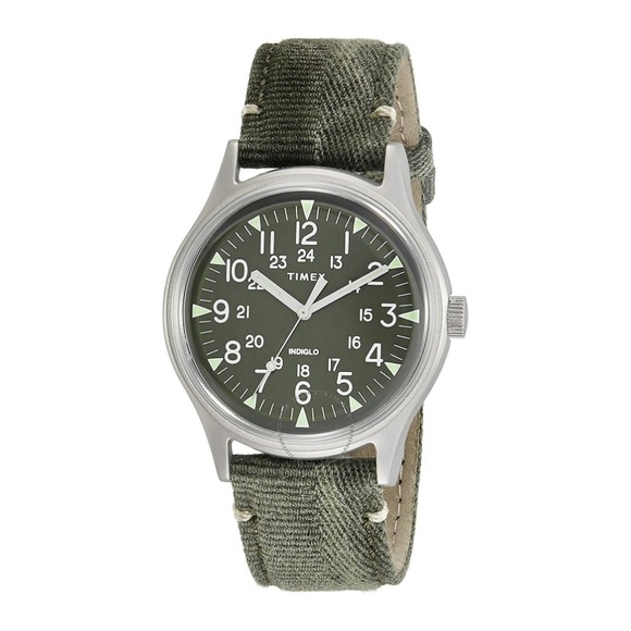 Timex leather lining band watch - Picture 4 of 6